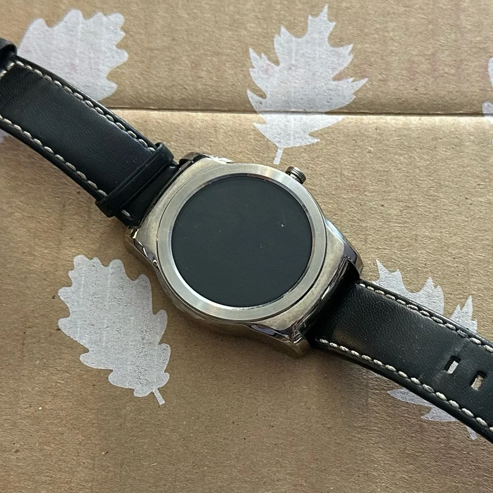 LG Silver/Black Smartwatch